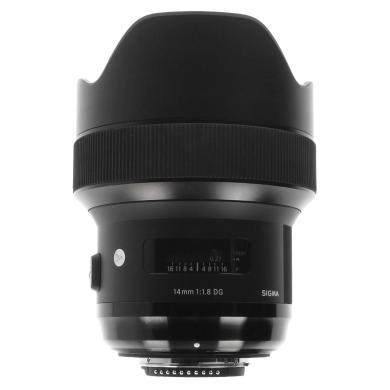 Sigma 14mm 1:1.8 Art DG HSM pour Nikon F (450955) - très bon état Reconditionné - Sigma reconditionné disponible sur As Good As New
